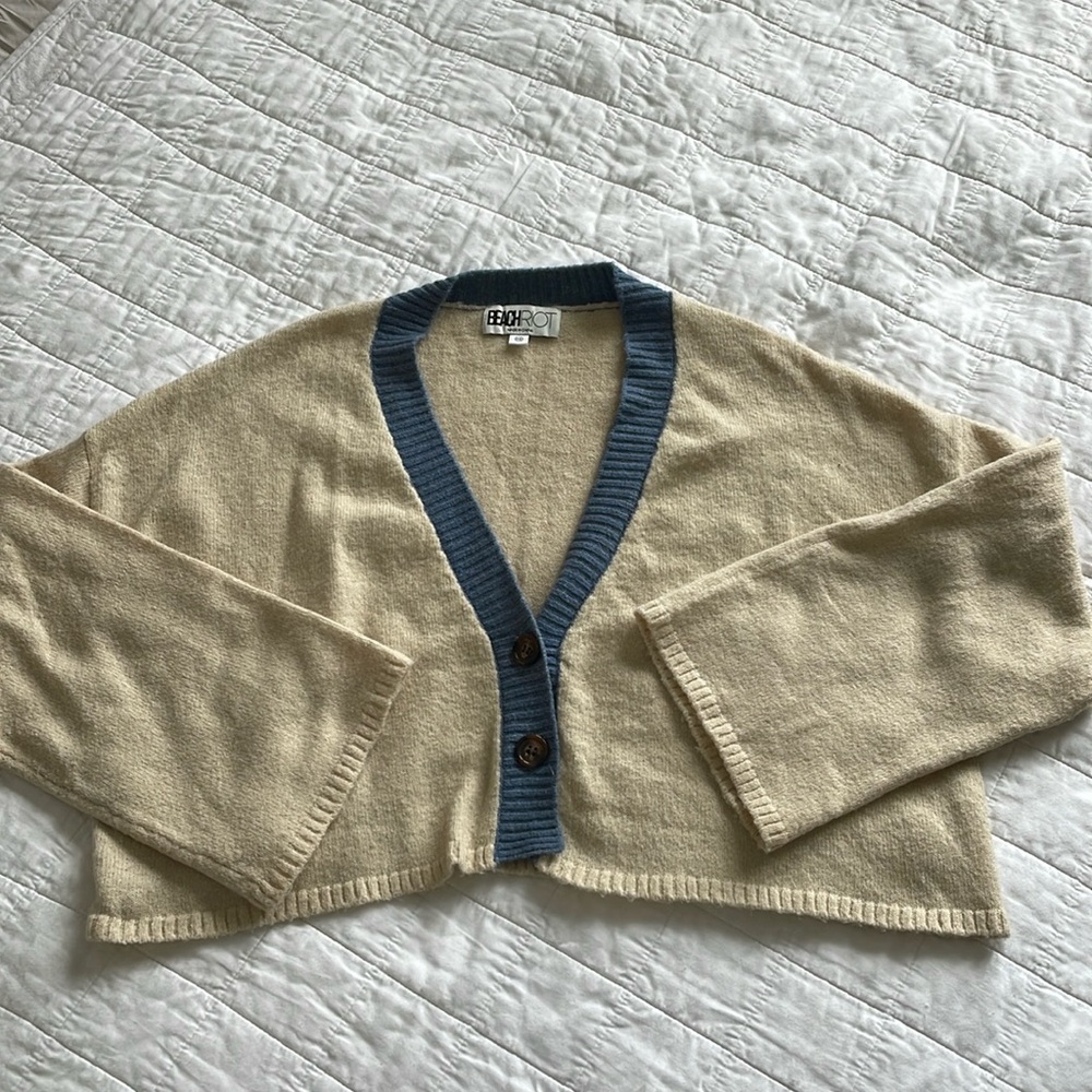 Beach Riot Cropped Sweater